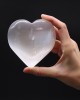 Καρδιά Σεληνίτη 10cm (selenite) Καρδιές